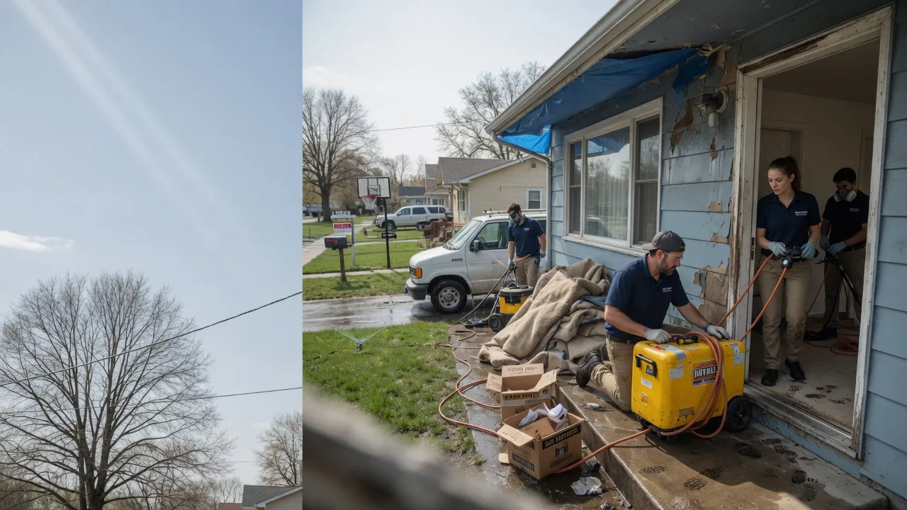 Basement Flood Cleanup in Milltown, WI near me